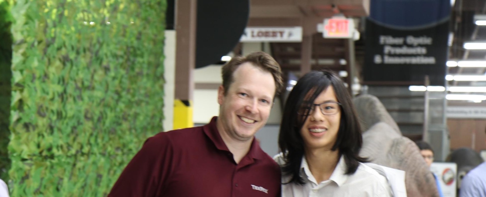 Jeffery Chen at the TyRex Group facility